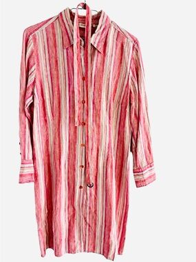 Anthropologie Jackpot linen dress